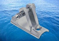 Deck Hinge With Concave Base 90 Removable Pin A4 (316)