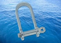 Flat Shackle Long A4 (316)