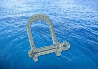 Flat Shackle Short A4 (316)