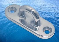 Pad Eye Oblong Base A4 (316)