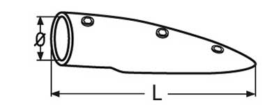 Rail End 51/2 A4 (316)