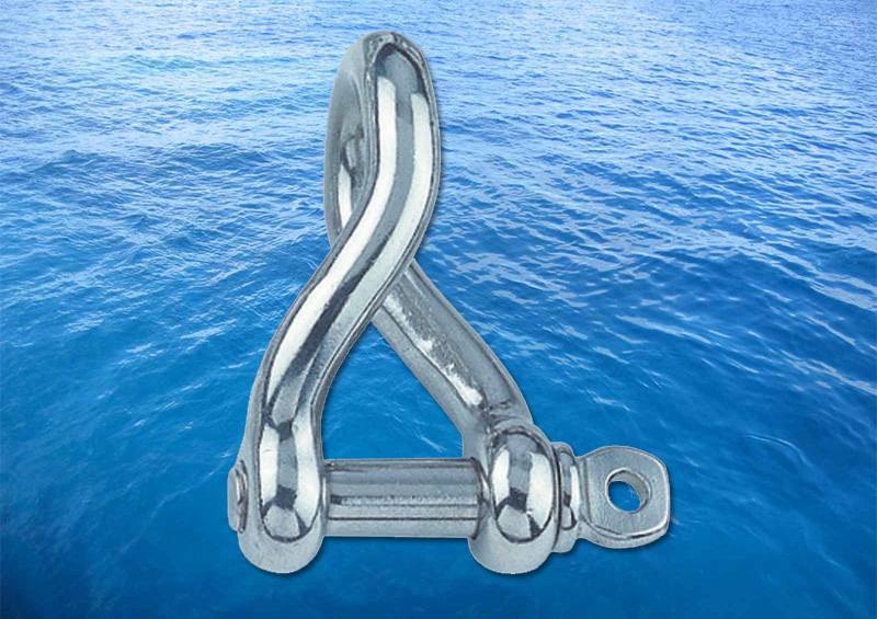 Shackle Twisted A4 (316) - Click Image to Close