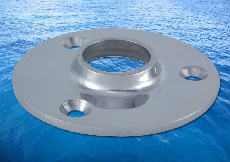 Round Base For Welding 90 A4 (316) - Click Image to Close